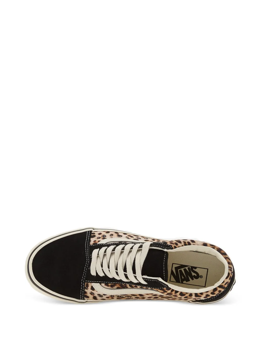 Vans Old Skool sneakers met luipaardprint Zwart