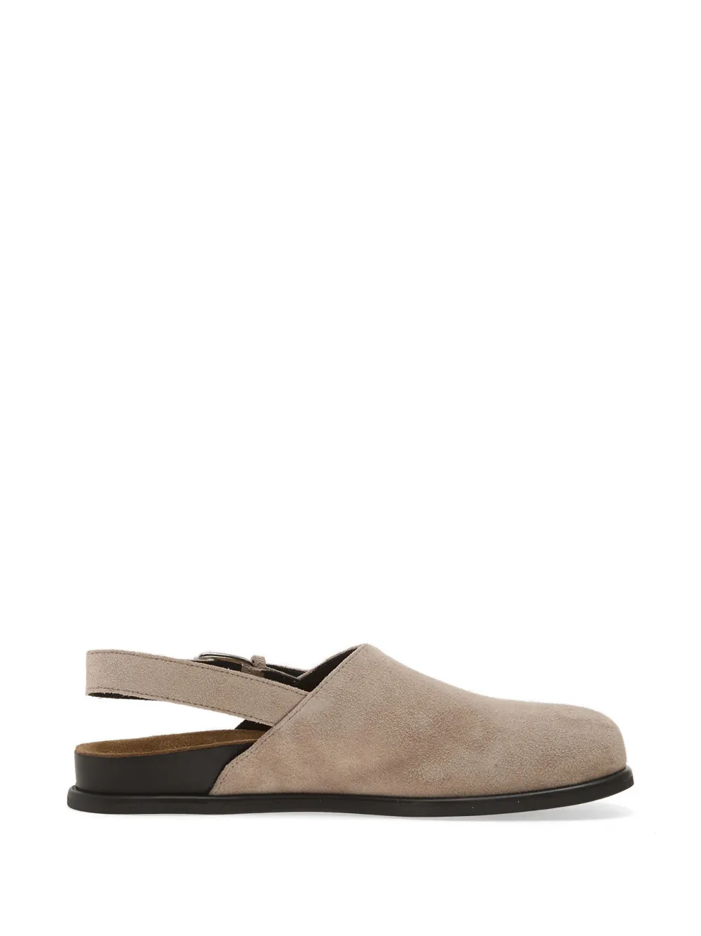 Vagabond Effie Suede Mules In Gray