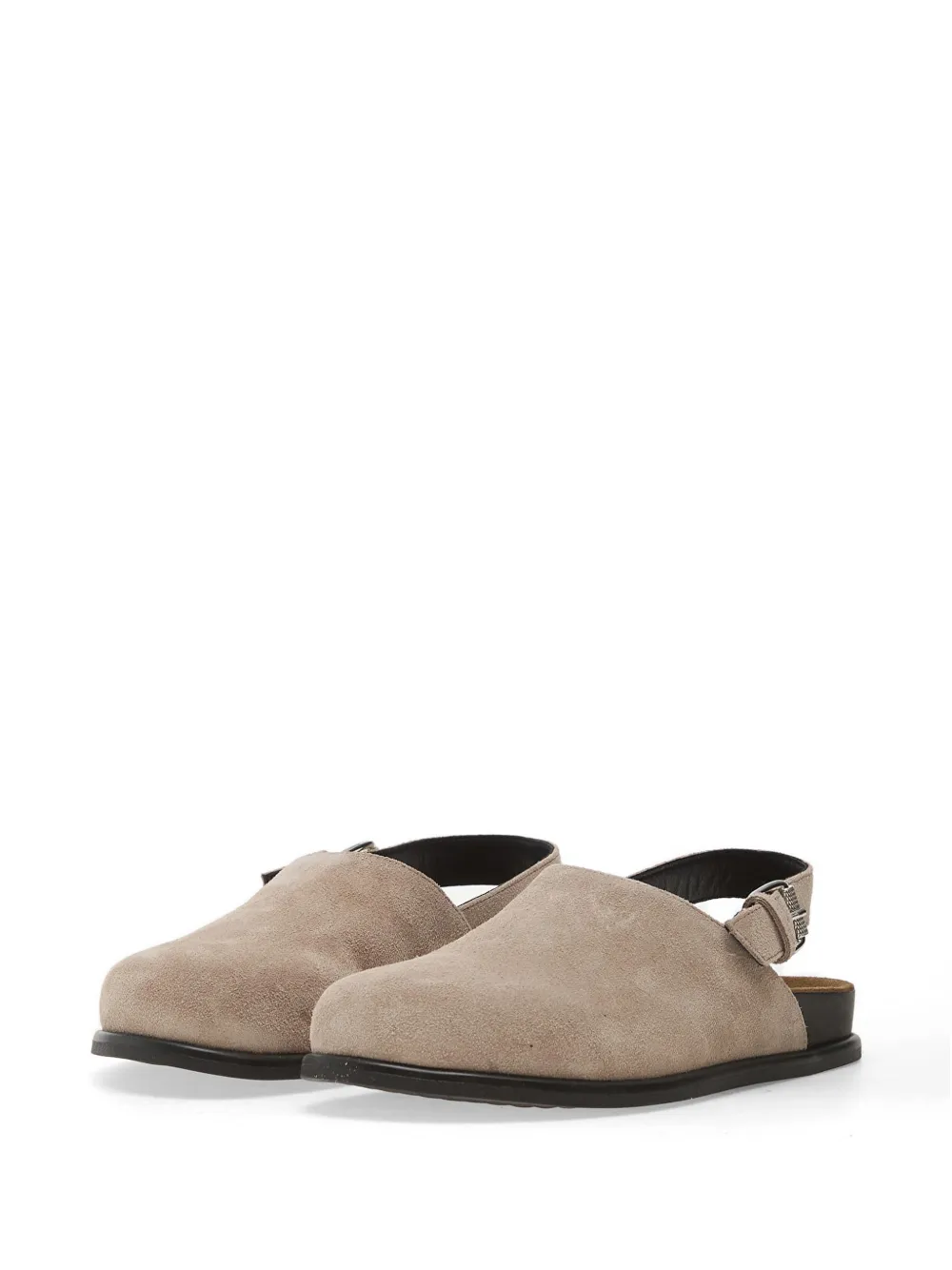 VAGABOND Effie suède muiltjes Beige