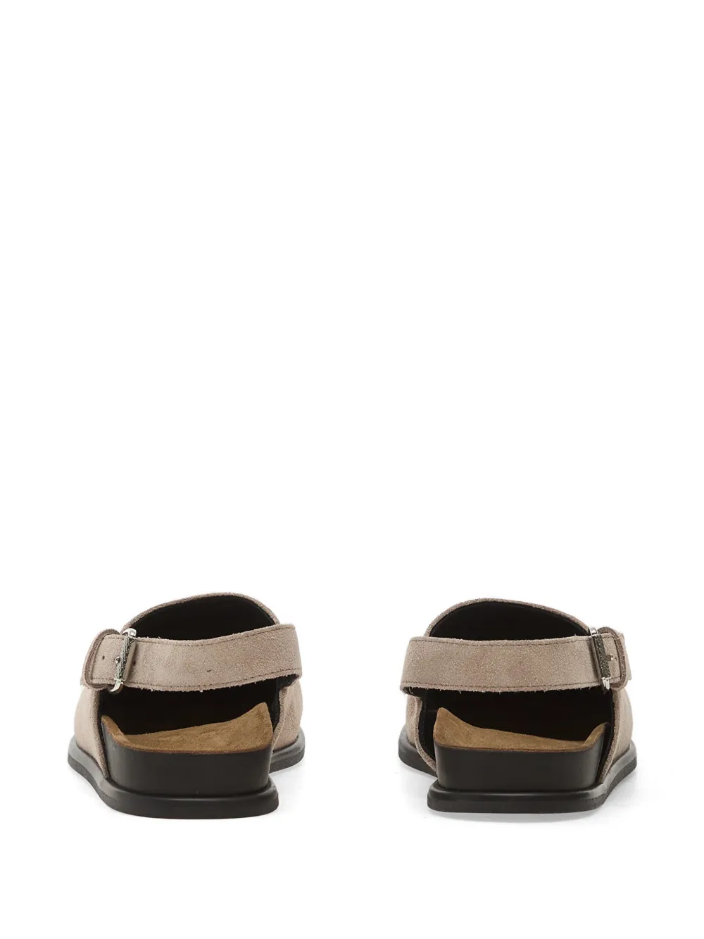 VAGABOND Effie suède muiltjes Beige
