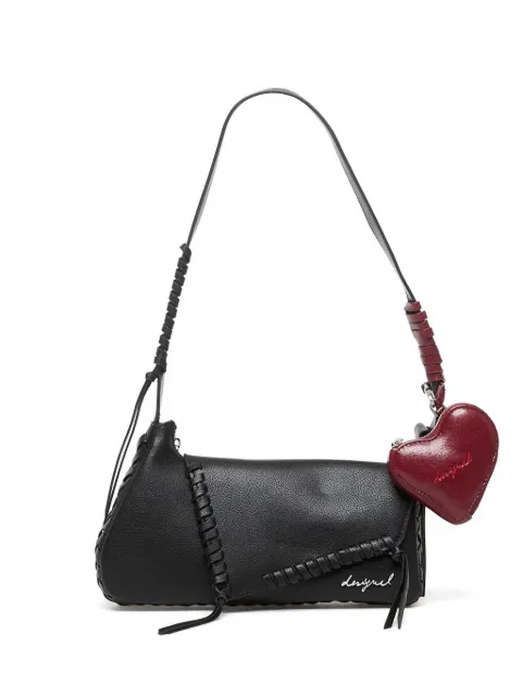 Desigual Bolsa média com motivo de coração