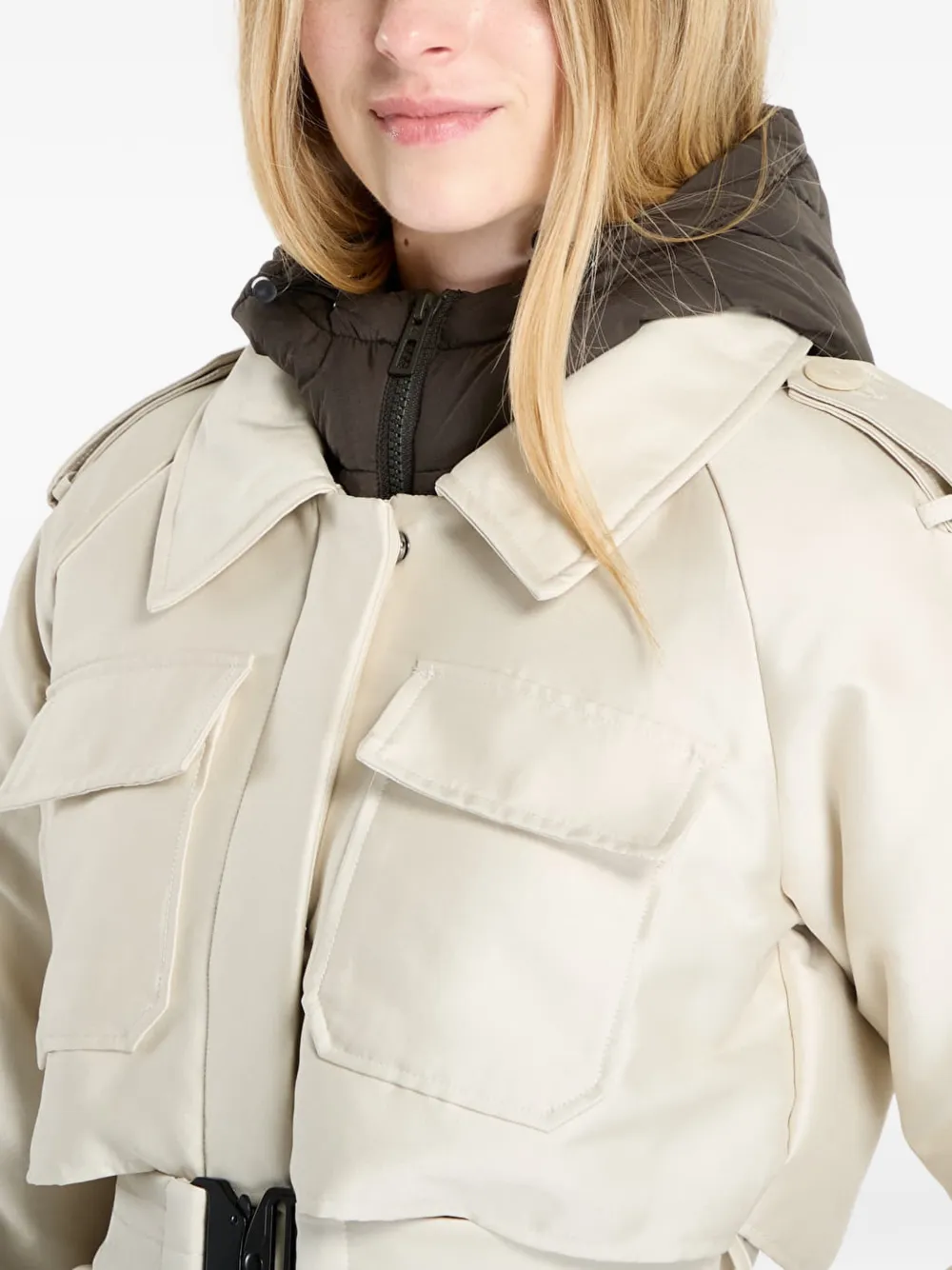 Desigual Gewatteerde jas Beige