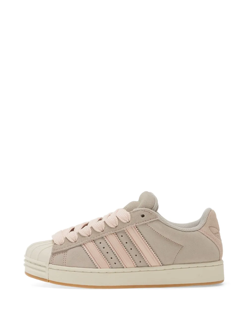 Adidas Suède muiltjes met logodetail Beige