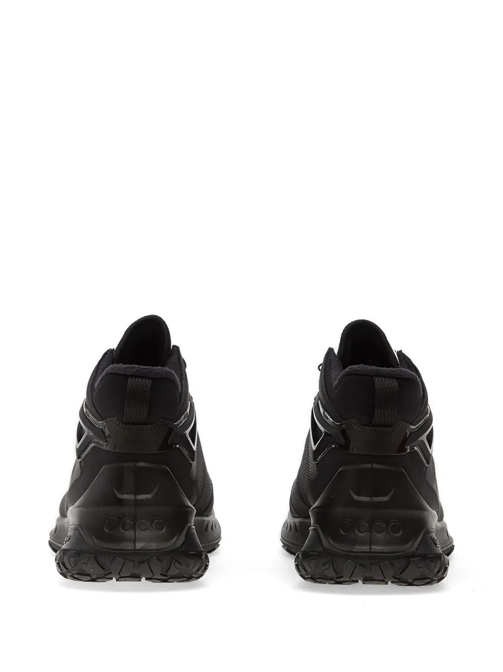 ECCO Laarzen met houtje touwtje sluiting Zwart