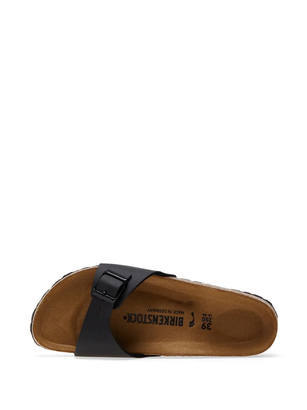 Birkenstock Madrid sandalen Zwart