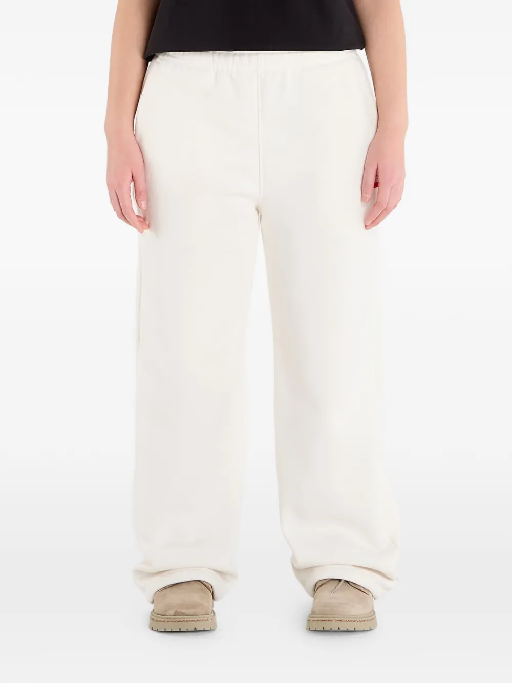 The North Face logo-patch track pants - Toni neutri