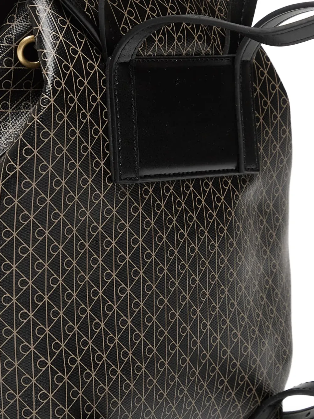 Calvin Klein Rugzak met monogram-print Zwart