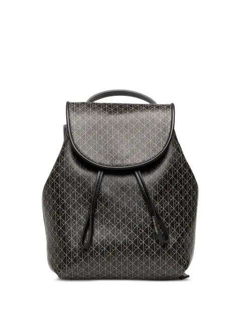 Calvin Klein monogram-printed backpack