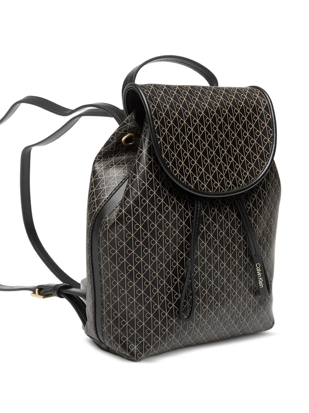Calvin Klein Rugzak met monogram-print Zwart