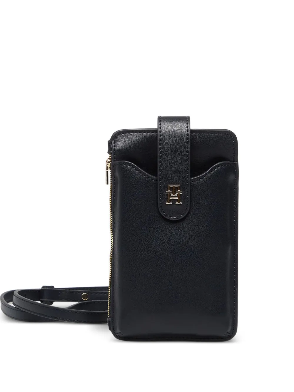 Tommy Hilfiger Icon logo-plaque zip-fastening phone wallet - Blu