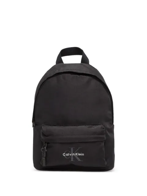 Calvin Klein logo-embroidered backpack