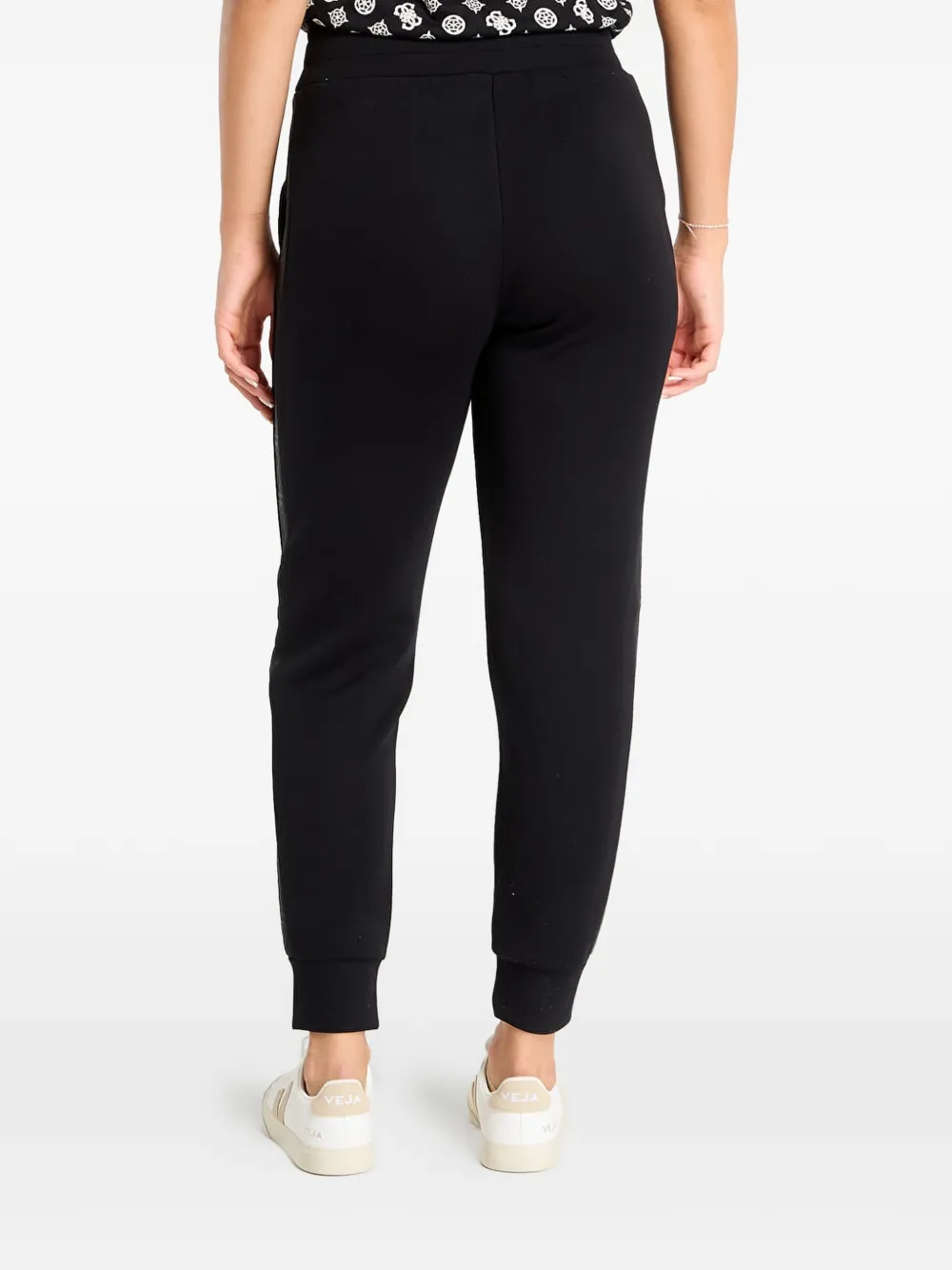 GUESS USA Trainingsbroek met logoband Zwart