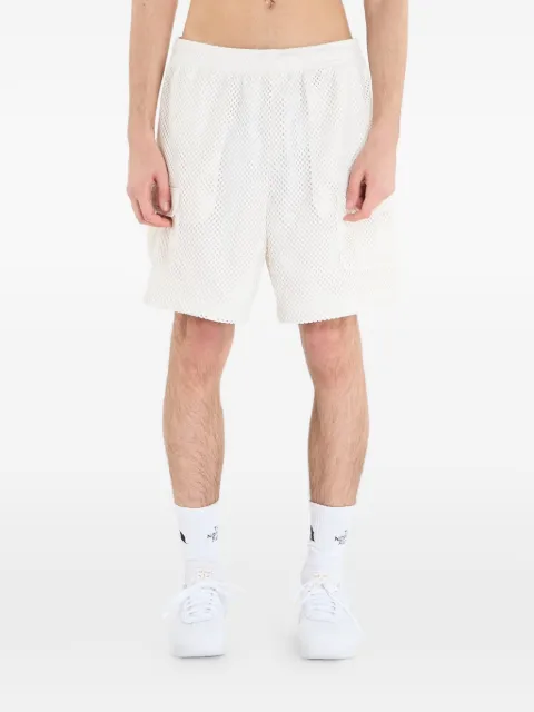 The North Face logo-patch shorts