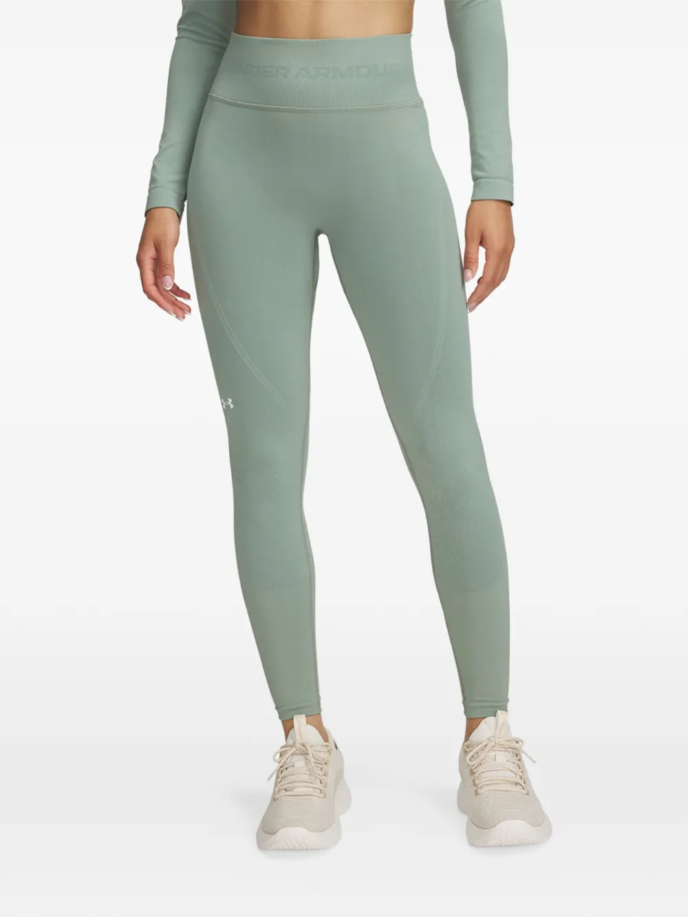 Under Armour Jogginghose mit Jacquard-Logo - Grün