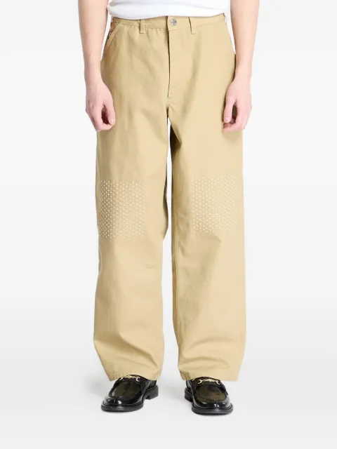 Nike embroidered-panel carpenter trousers