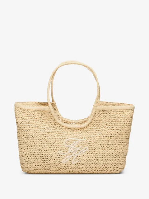 Tommy Hilfiger tote con logo bordado