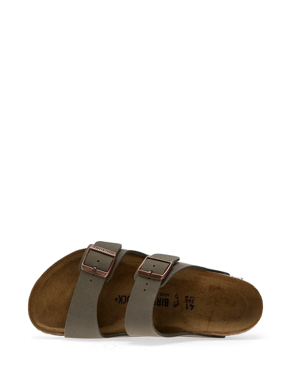 Birkenstock Arizona sandalen met gesp Groen