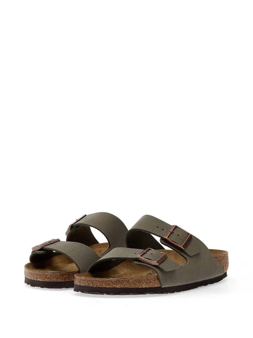 Birkenstock Arizona sandalen met gesp Groen