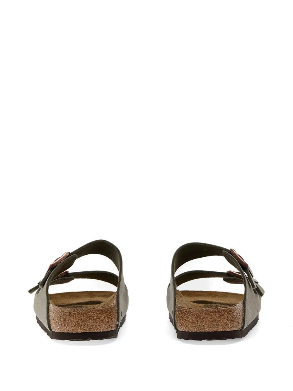Birkenstock Arizona sandalen met gesp Groen