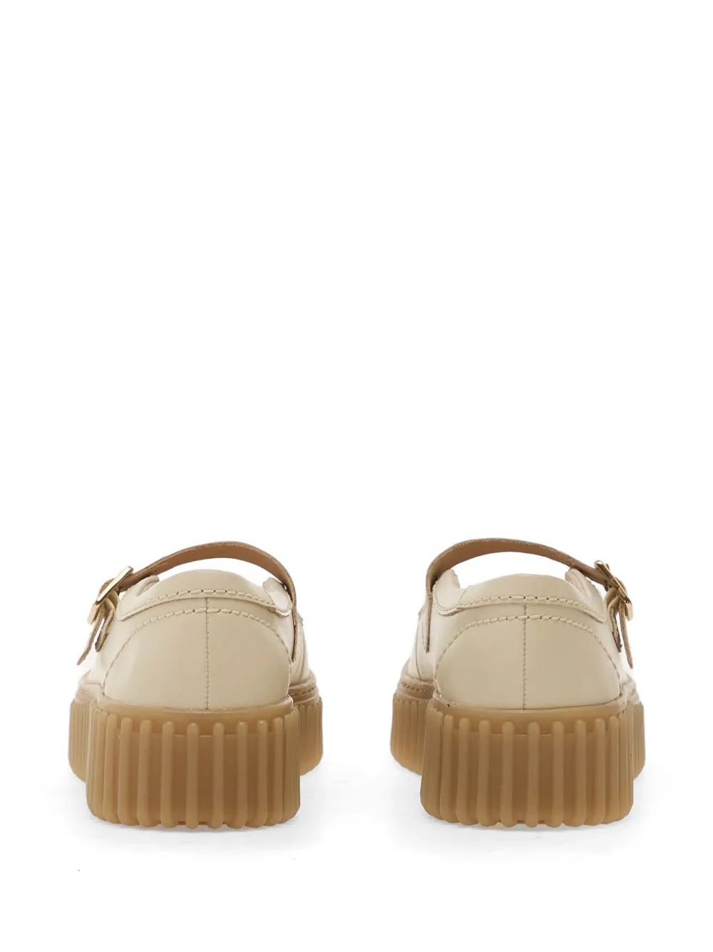 Clarks Torhill ballerina's met gesp Beige