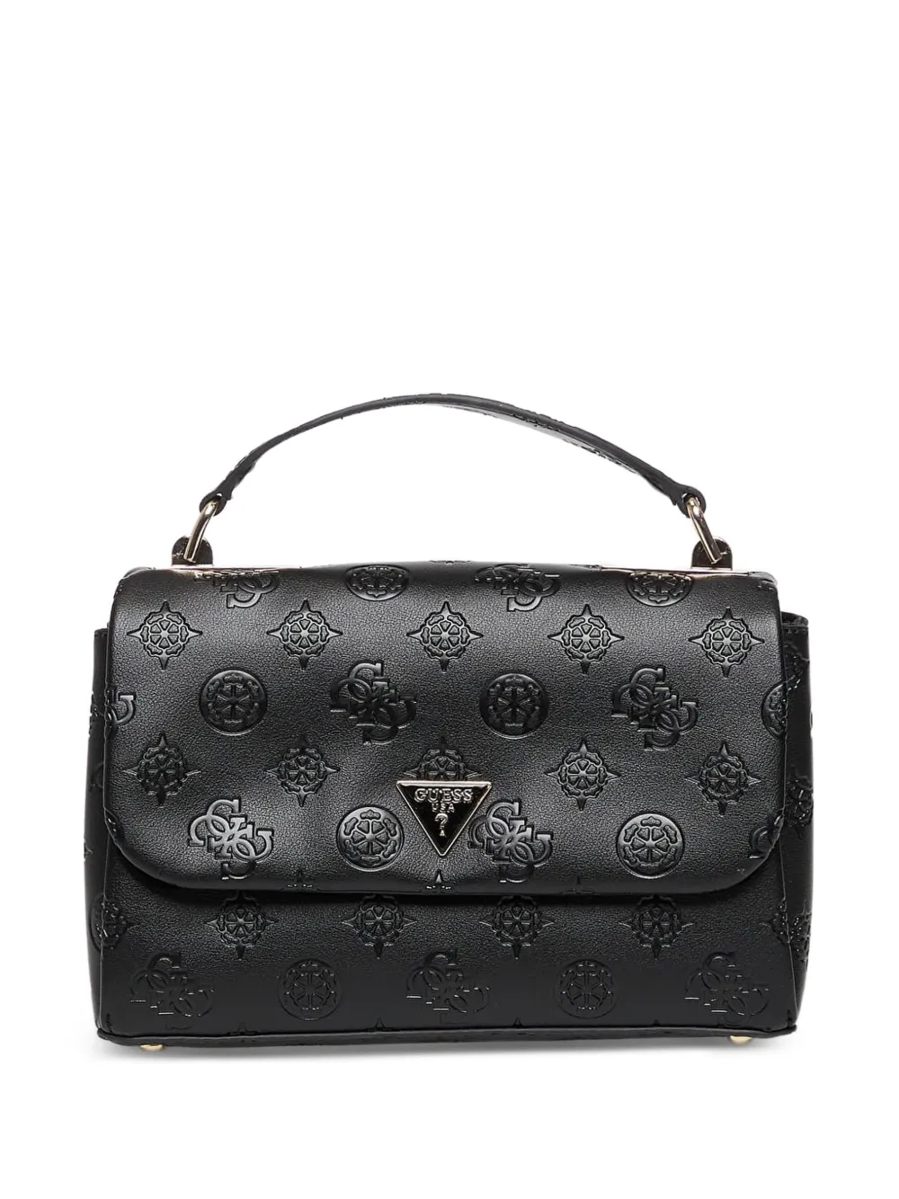 GUESS USA Tisha logo-embossed shoulder bag - Nero