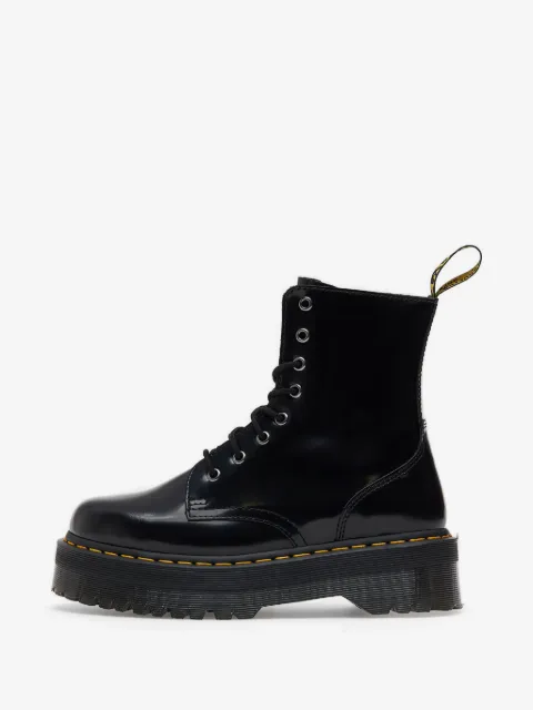 Dr Martens platform combat boots