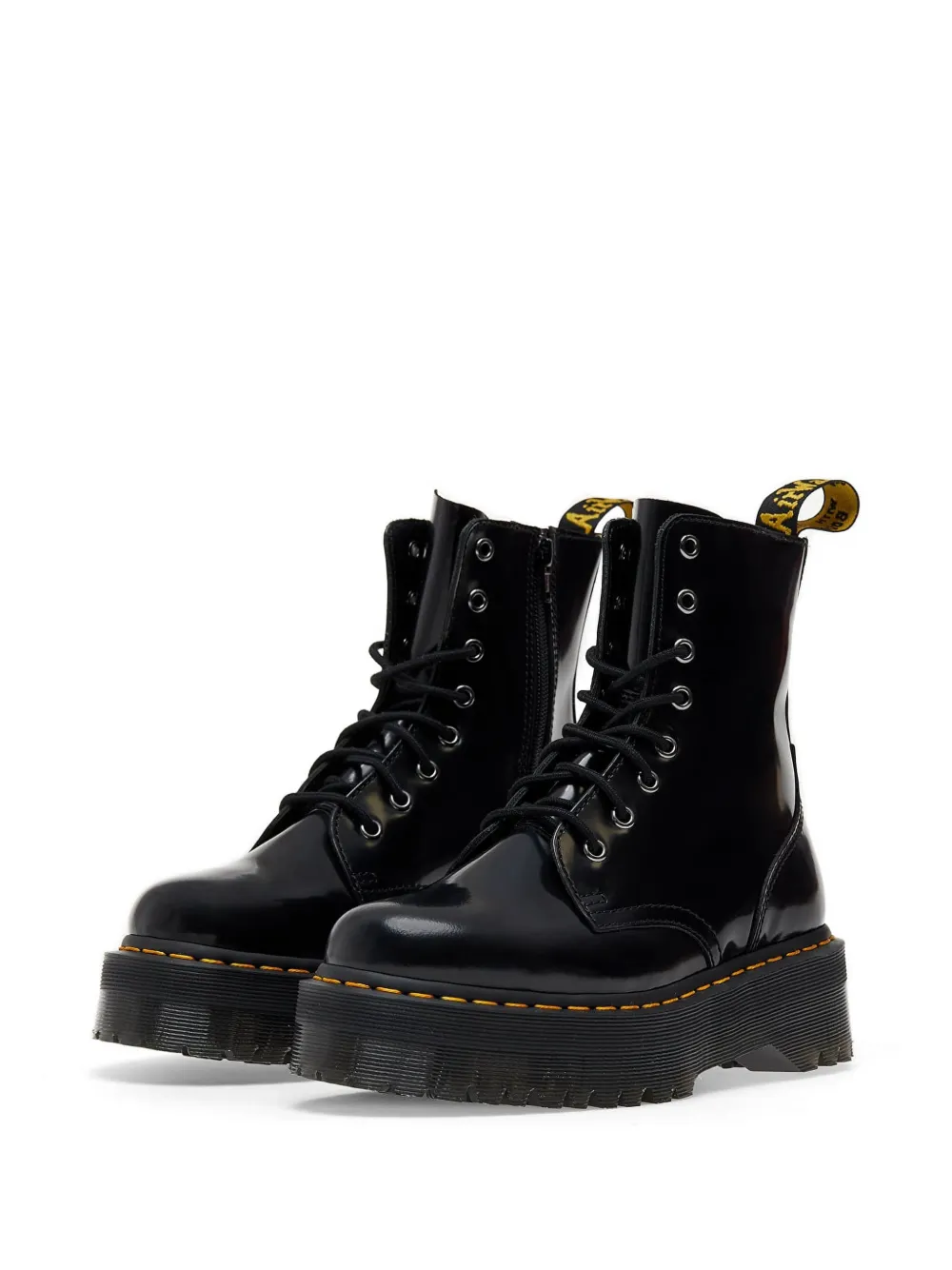 Dr Martens Legerbroek met plateauzool Zwart