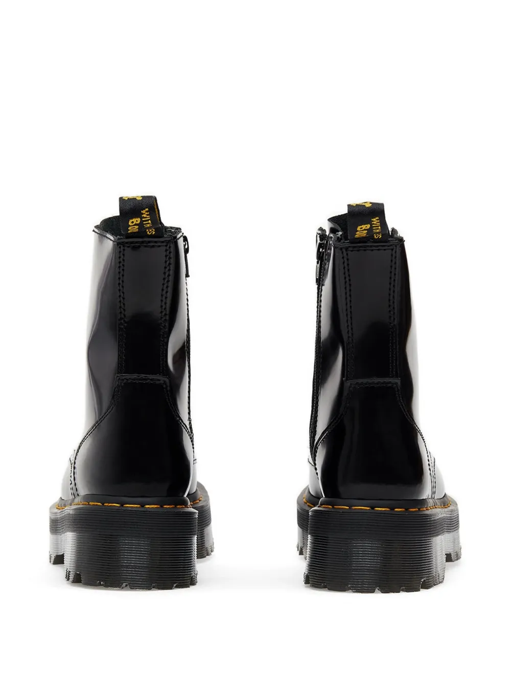 Dr Martens Legerbroek met plateauzool Zwart