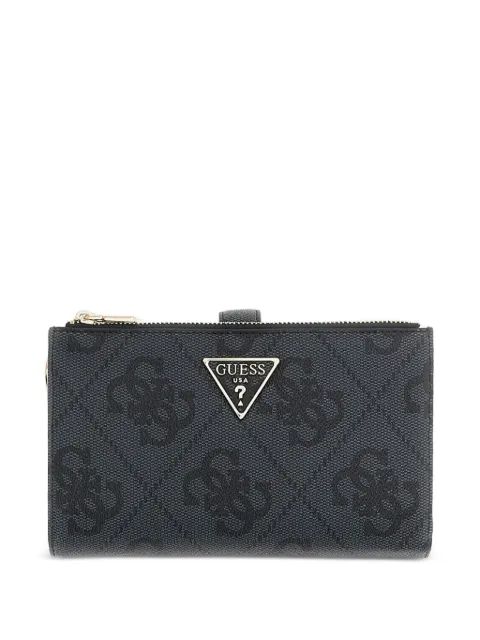 GUESS USA cartera Laurel con placa del logo