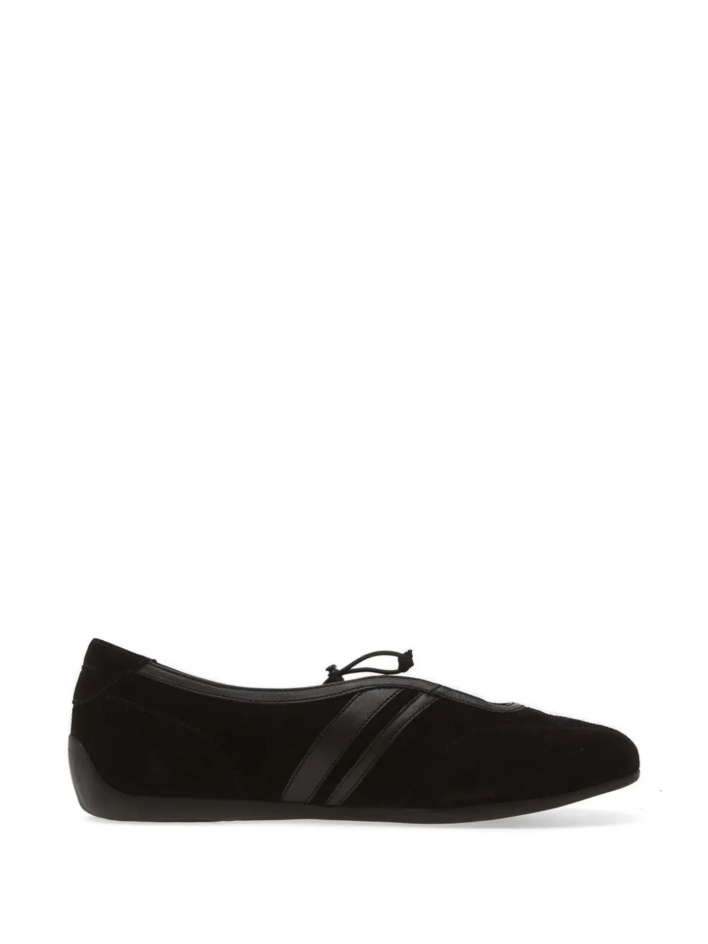VAGABOND Hollie suede panelled sneakers - Nero