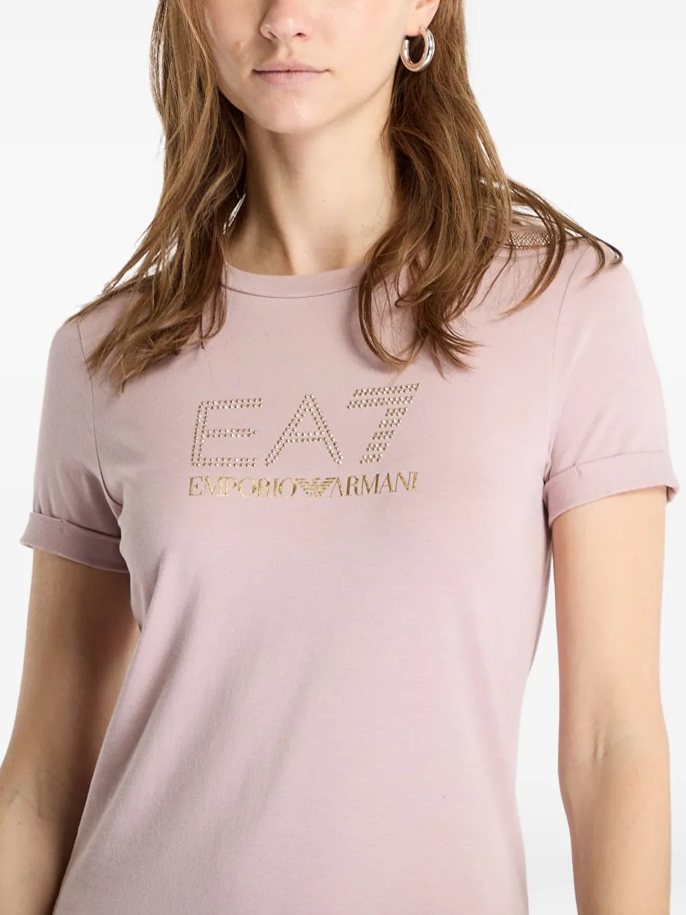 Ea7 Emporio Armani Evolution jurk Roze