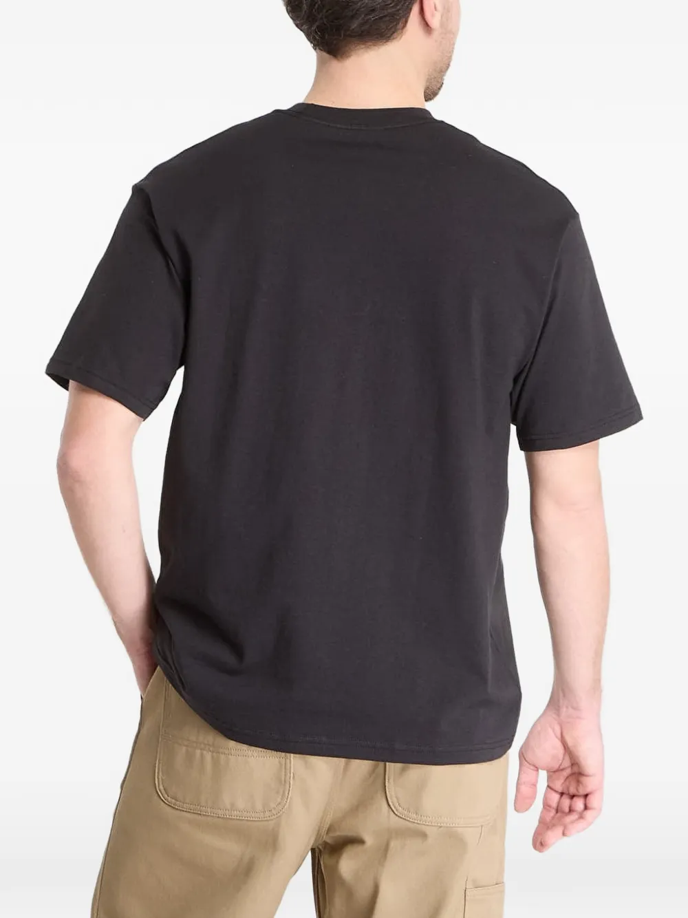 Vans Worldwide94 T-shirt met logoprint Zwart