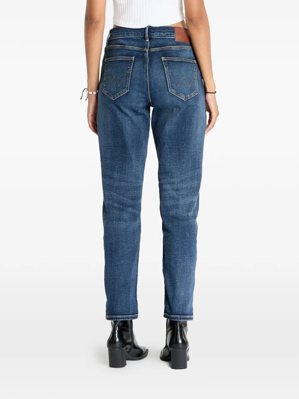  Wrangler Vaqueros Rectos Wrangler - Azul 