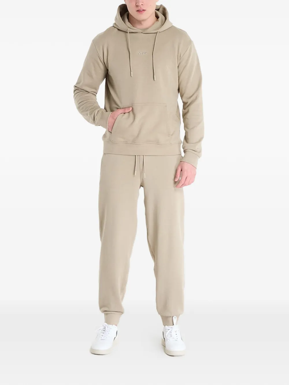 GUESS USA Hoodie met logo Grijs