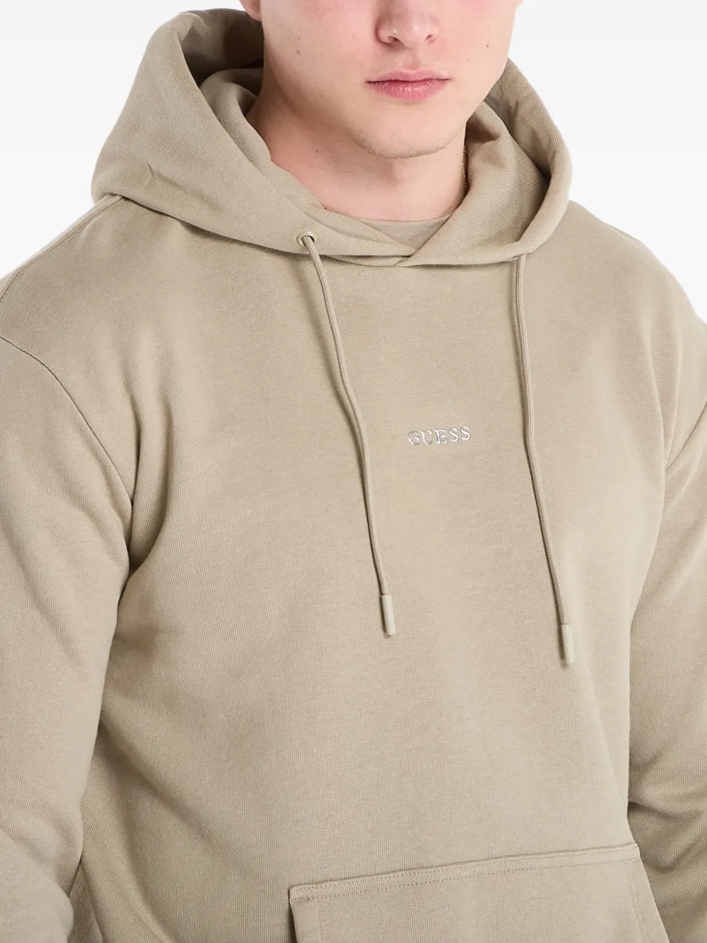 GUESS USA Hoodie met logo Grijs