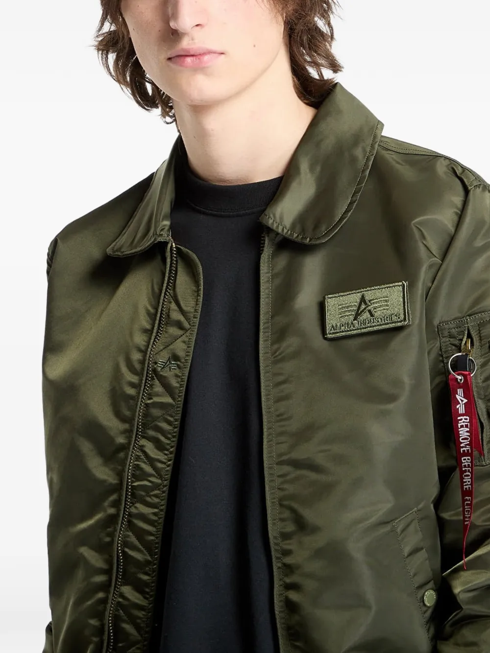 Alpha Industries Flying Tigers CWU bomberjack Groen