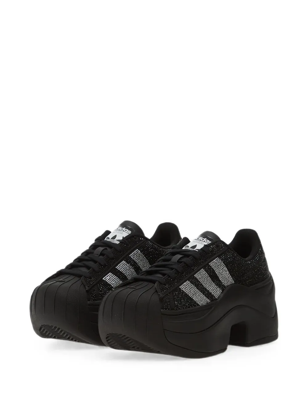 adidas Superstar Bold platform sneakers Zwart