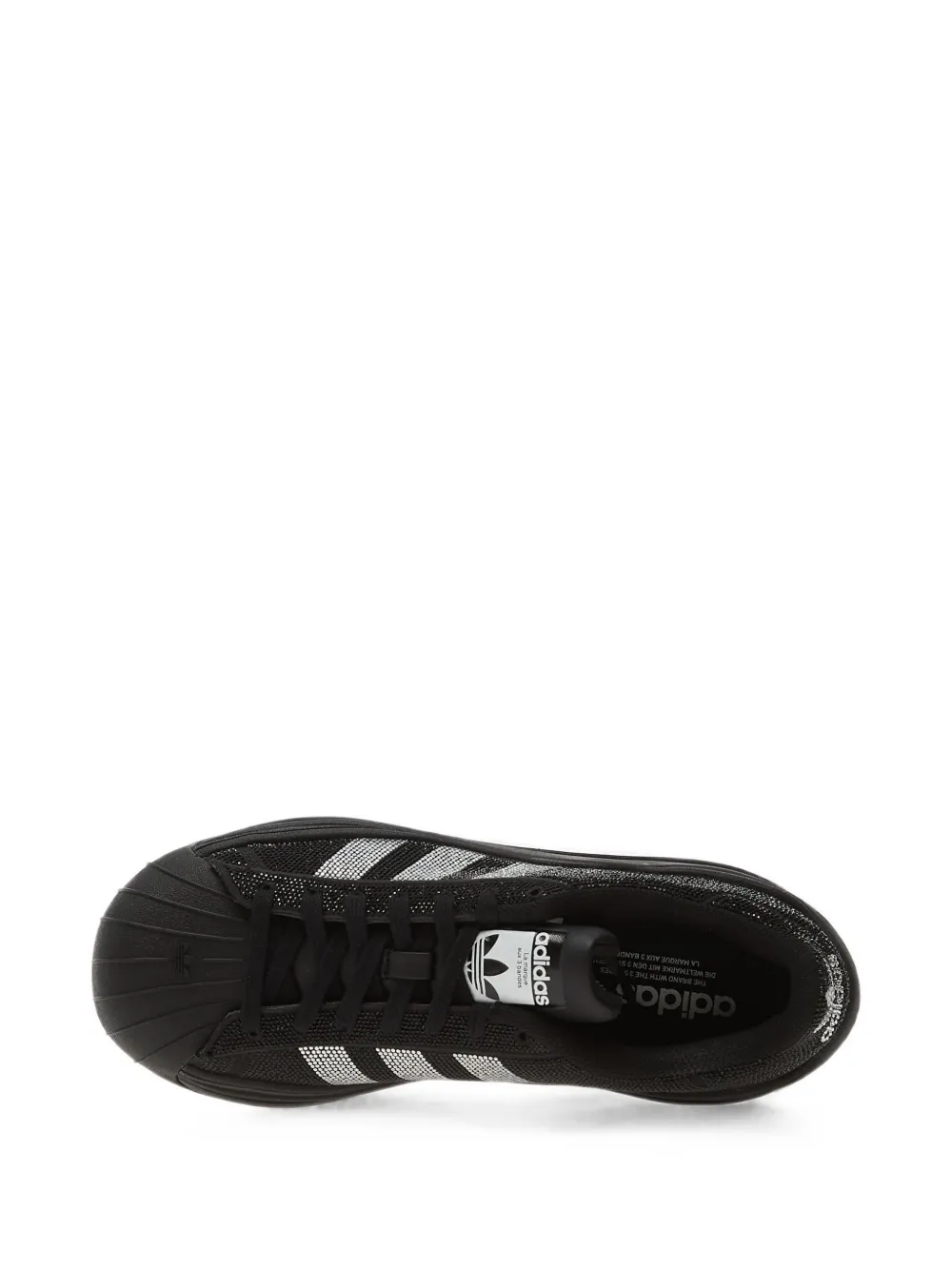 adidas Superstar Bold platform sneakers Zwart