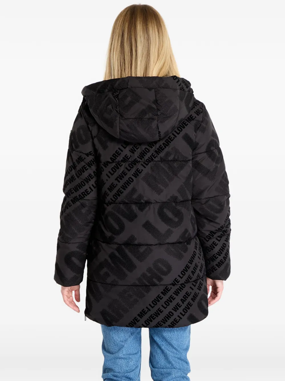 Desigual Gewatteerd jack Zwart