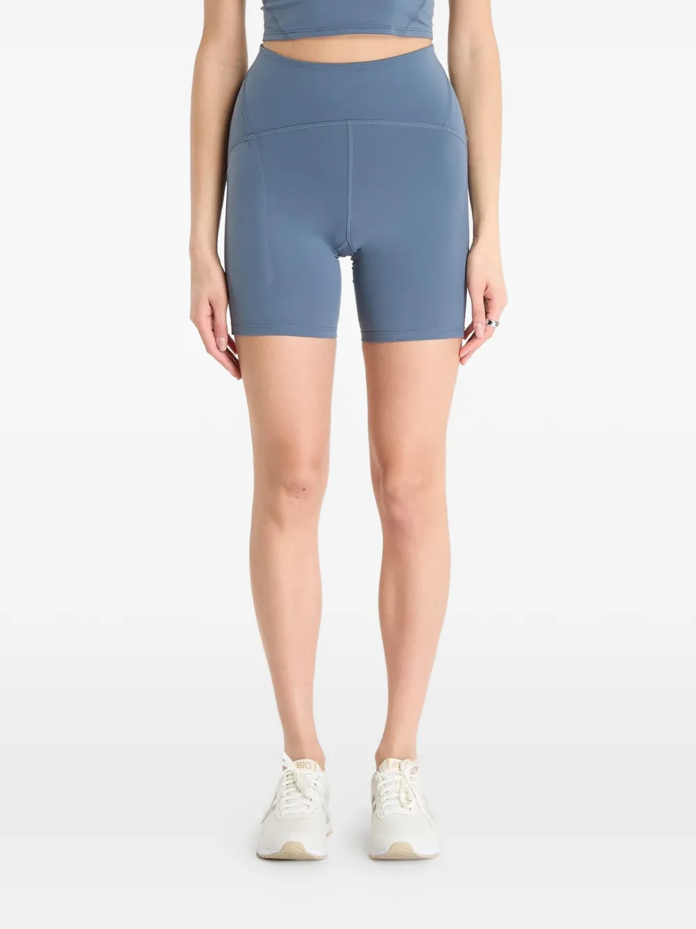 The North Face Jaida high-waisted side-pocket shorts - Blau