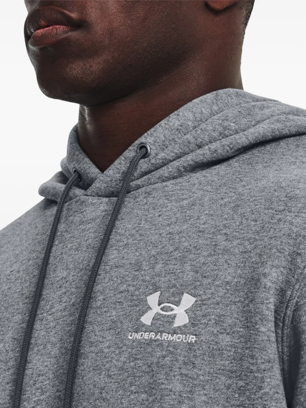 Under Armour Hoodie met logoprint Grijs