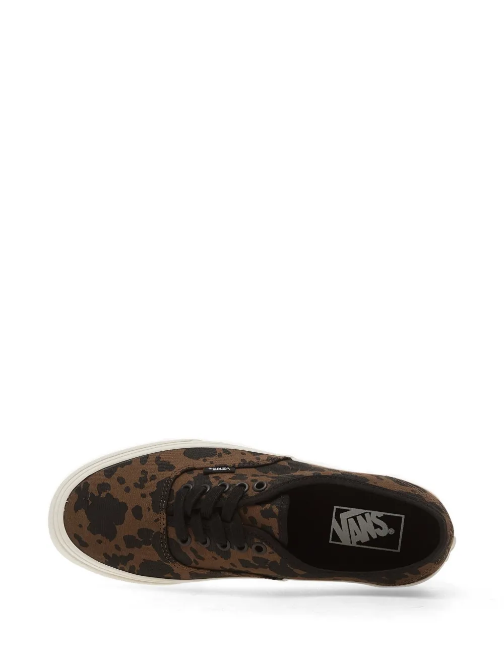 Vans Authentic sneakers met patroon Bruin
