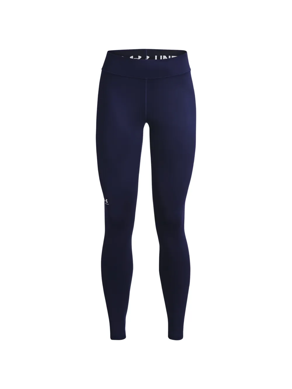 Under Armour ColdGear® Leggings mit Logo-Print - Blau
