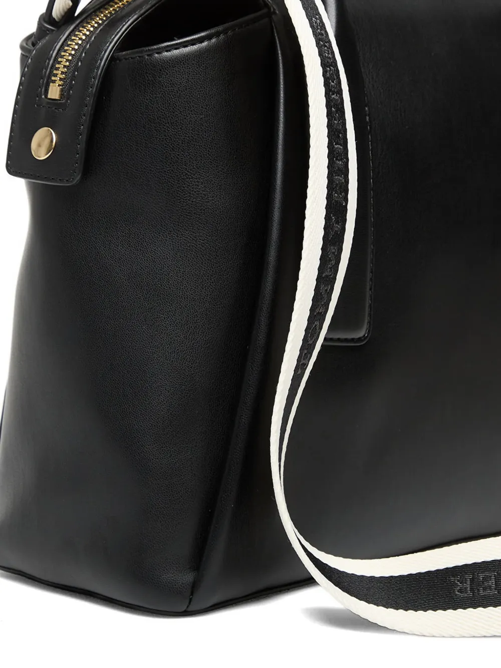 Tommy Hilfiger Heuptas met logoplakkaat Zwart