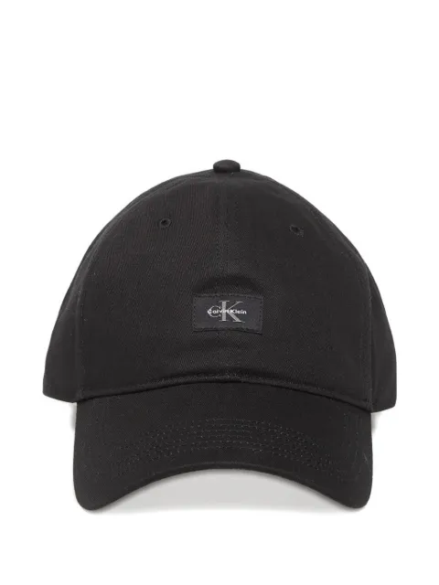 Calvin Klein logo-patch baseball cap