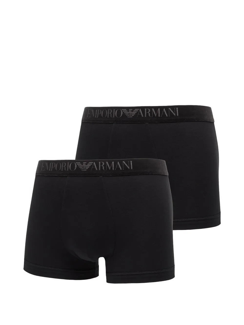 Ea7 Emporio Armani logo-jacquard waistband boxers set - Nero