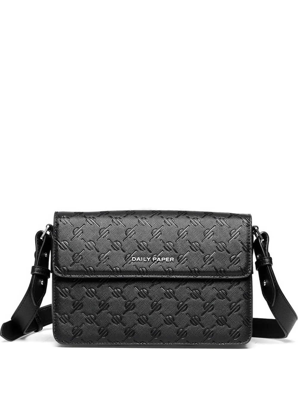 Daily Paper Meru Monogram-debossed Shoulder Bag