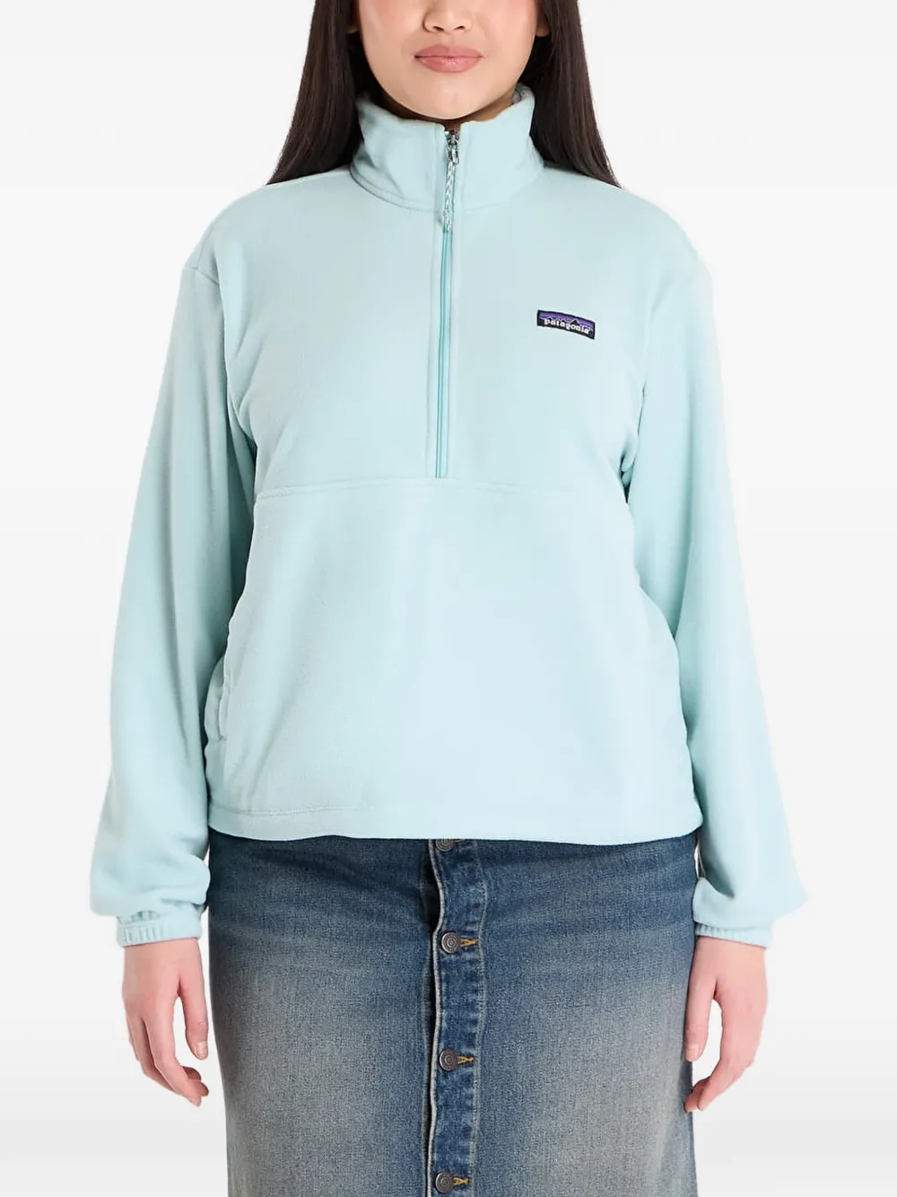 Patagonia Sweatshirt mit Reißverschluss - Blau