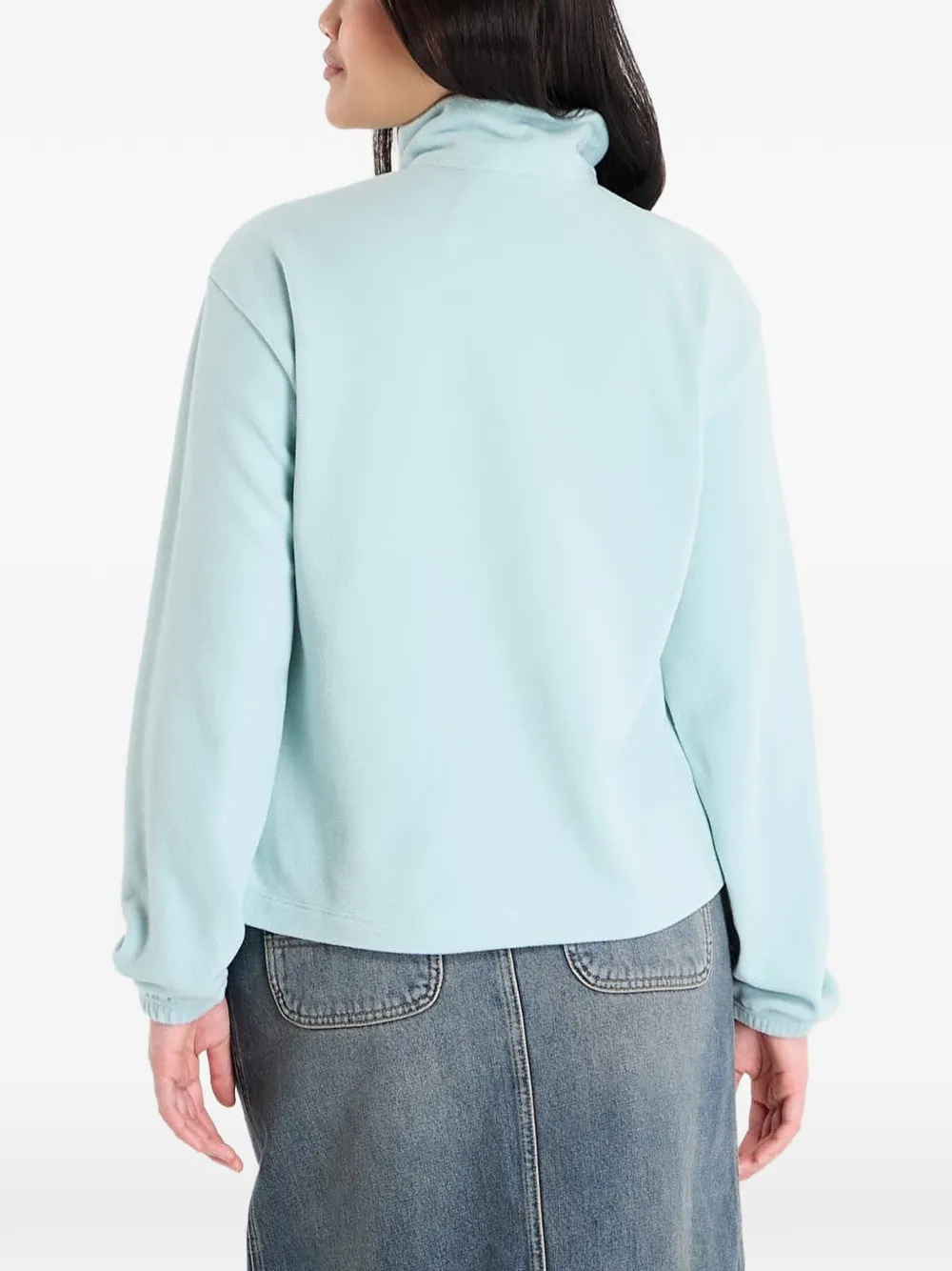 Patagonia Sweater met korte rits Blauw