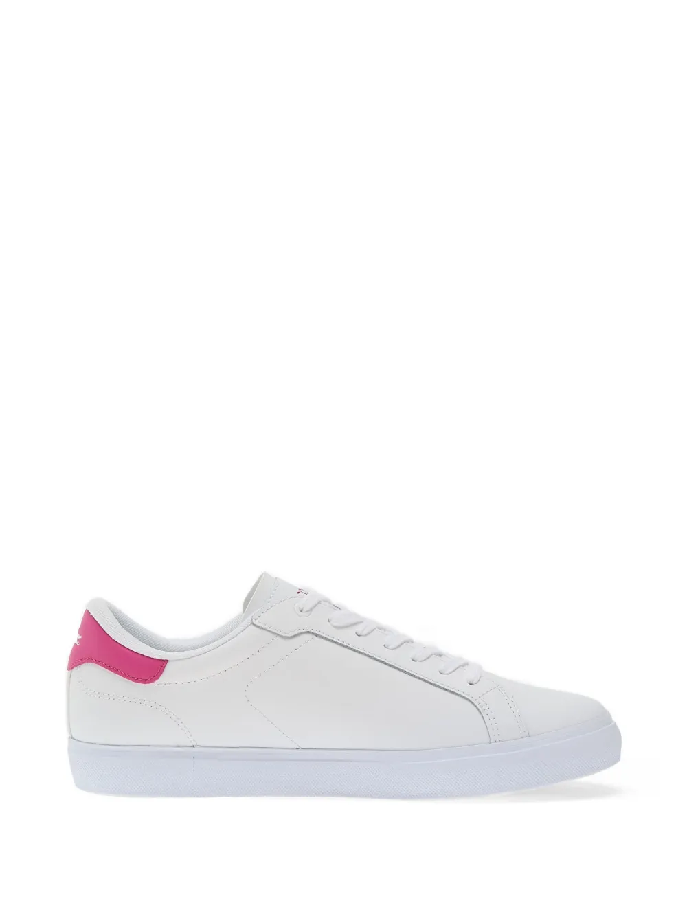 Lacoste logo-patch sneakers - Weiß